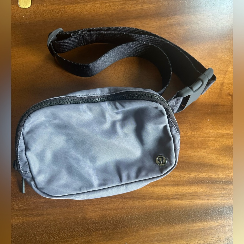 lululemon Charcoal Belt Bum Bag